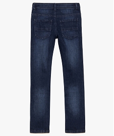 jean garcon coupe slim en matiere stretch bleu jeans9356101_2