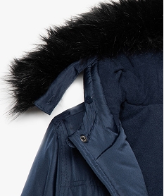 manteau garcon a capuche e polaire et  amovible bleu doudounes9358901_3