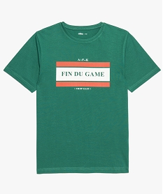 CHEMISE CARREAUX TEE-SHIRT ALPINE GREEN