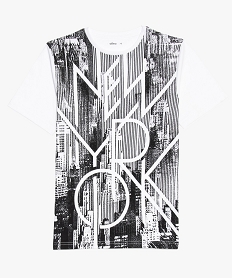  TEE-SHIRT BLANC/NY