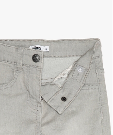 jean fille coupe skinny en matiere extensible gris jeans9365401_2