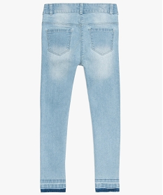 jean fille coupe slim en matiere extensible bleu jeans9365701_2