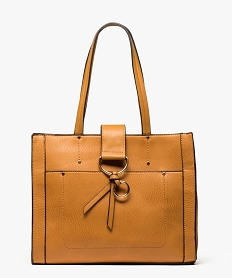 sac cabas femme a grandes anses jaune9394601_1