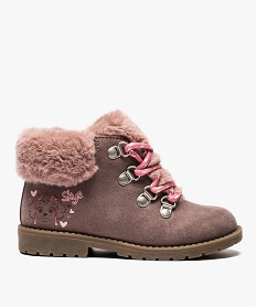 GEMO Bottines fille avec col - La PatPatrouille Rose