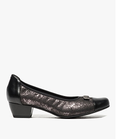 CHAUSSURE PLAT NOIR CHAUSSURE TALON SNAKE NOIR