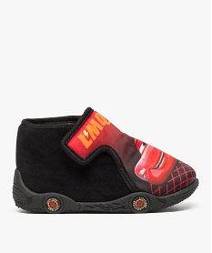 chaussons bebe garcon semi-montants a scratch flash mcqueen noir9444901_1