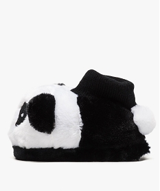 chaussons fille peluche en forme de panda noir9445301_3