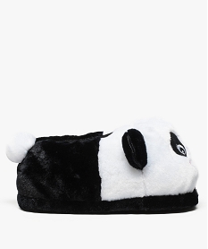 chaussons femme peluche en forme de panda noir9451001_1