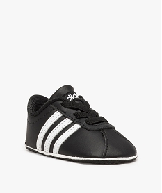 chaussures de naissance tennis bebe - vl court adidas noir9452101_3