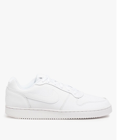 GEMO Baskets homme unies tennis vintage - Nike blanc standard