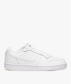 tennis femme unies dessus cuir - nike blanc9454001_1