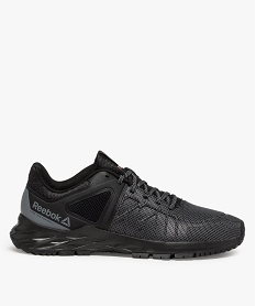 GEMO Baskets femme unies à semelle crantée – Reebok Noir