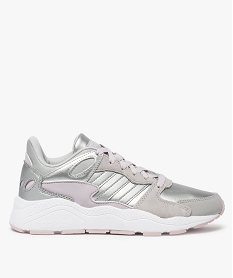 GEMO Baskets femme à semelle épaisse – Adidas Gris