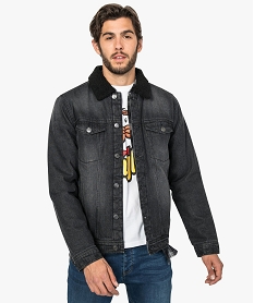 veste en jean homme bleu9466501_1