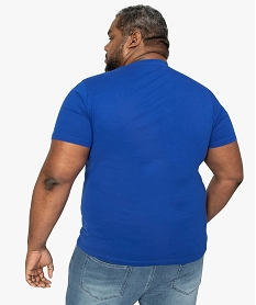 tee-shirt homme avec motif sonic sur lavant bleu9473401_3