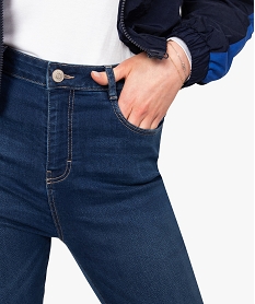 jean femme coupe slim 5 poches en stretch gris9477201_2