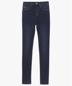 jean femme coupe skinny taille basse en stretch bleu pantalons jeans et leggings9477901_4