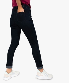 jean femme coupe slim contenant du polyester recycle bleu pantalons jeans et leggings9478801_3