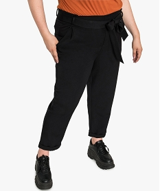 LING.BAS ROUGE FONCE PANTALON NOIR UNI