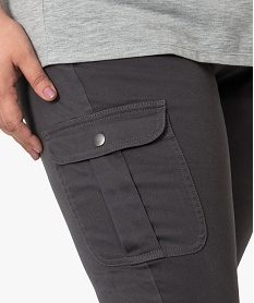 pantalon slim multipoches noir pantalons et jeans9484701_2