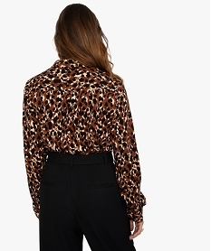 chemise femme fluide a imprime leopard imprime9491801_3