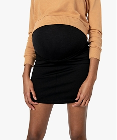 jupe de grossesse courte avec bandeau noir9496101_2
