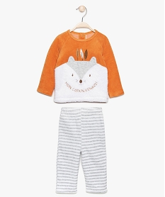 pyjama bebe garcon 2 pieces avec motif renard multicolore pyjamas 2 piecesA031501_1