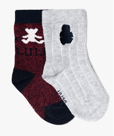 GEMO Chaussettes bébé fille (lot de 2) - Lulu Castagnette Bleu