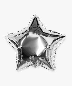GEMO Ballon étoile en aluminium réutilisable Blanc