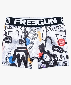 GEMO Boxer garçon à motifs colorés - Freegun Imprimé