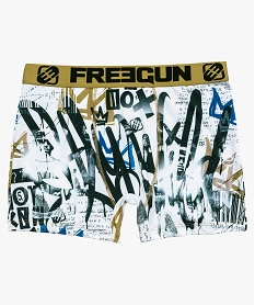 GEMO Boxer homme à motifs rap - Freegun Imprimé