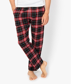 GEMO Pantalon de pyjama homme à carreaux Imprimé