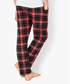 pantalon de pyjama homme a carreaux imprime pyjamas et peignoirsA087101_3