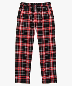 pantalon de pyjama homme a carreaux imprime pyjamas et peignoirsA087101_4