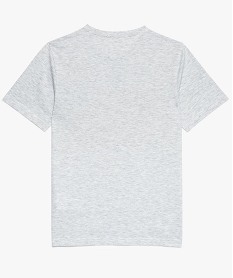 tee-shirt garcon imprime a manches courtes gris tee-shirtsA110701_3