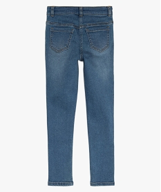 jean fille coupe skinny en matiere extensible gris jeansA114901_4