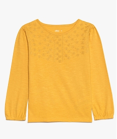 SWEAT BLEU TEE-SHIRT GOLDEN YELLOW