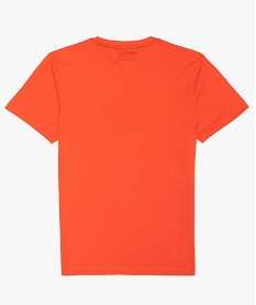 tee-shirt de sport garcon avec motif sur lavant - kappa rouge tee-shirtsA142101_2