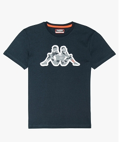 GEMO Tee-shirt de sport garçon avec motif sur lavant - Kappa Bleu