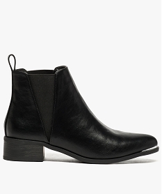 GILET ECRU BOOTS NOIR