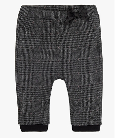 GEMO Pantalon bébé fille chaud imprimé Prince-de-Galles Imprimé