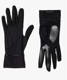 gants femme seconde peau tactiles - isotoner noirA170901_1