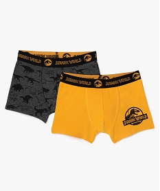 GEMO Boxer garçon imprimé - Jurassic World (lot de 2) Multicolore