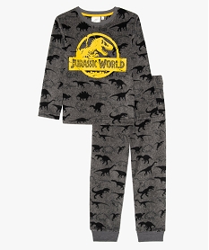 GEMO Pyjama garçon en polaire douce imprimé Jurassic World Imprimé