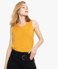 ACCESSOIRE MULTICO TEE-SHIRT JAUNE MOUTARDE