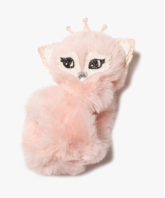 bracelet fille en peluche motif ecureuil roseA207901_1