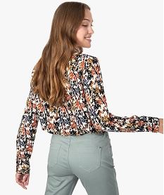 chemise femme fluide imprimee multicoloreA208601_3