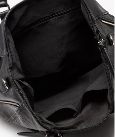 sac femme multipoche grandes dimensions noirA219801_3