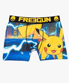 GEMO Boxer homme imprimé Pokémon - Freegun kaki fonce