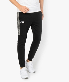 GEMO Pantalon de jogging homme coupe slim - Kappa Noir